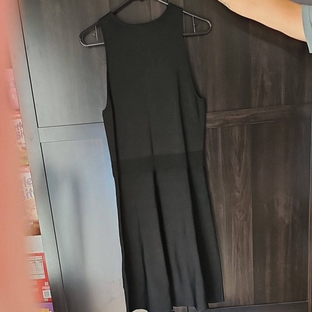 Express Black Midi Dress - Picture 2 of 3